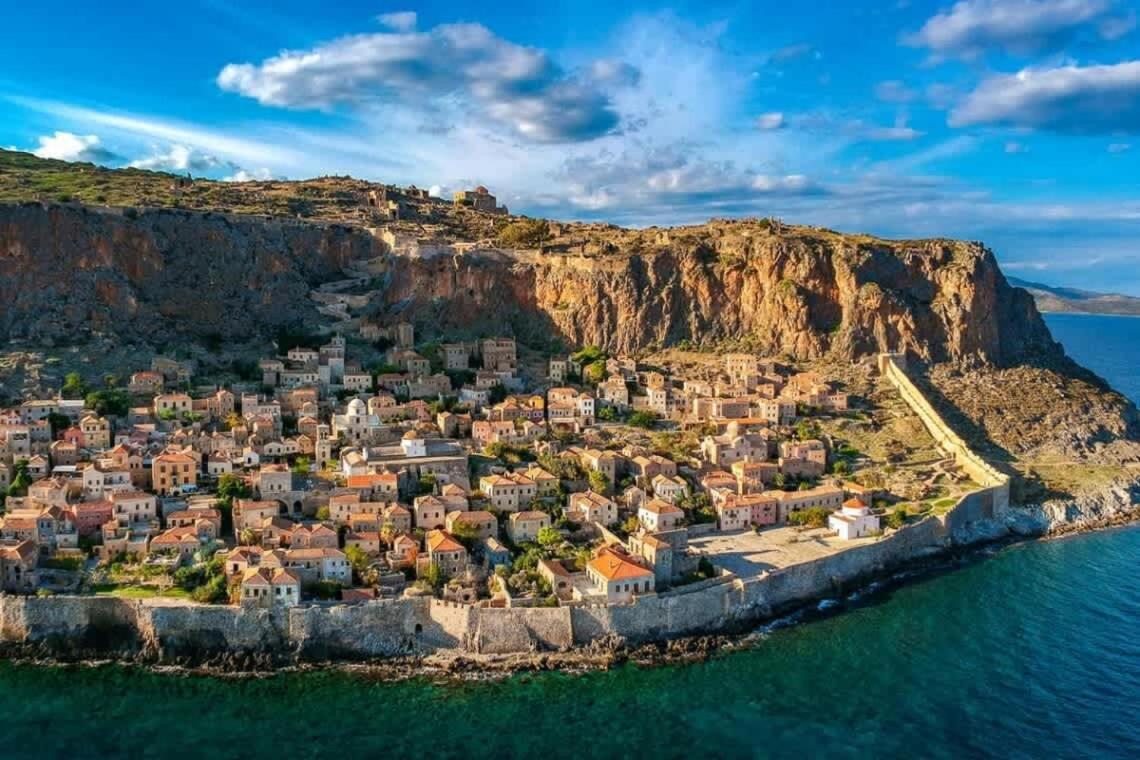 Pablito House-Seaview Monemvasia Nests Esterno foto