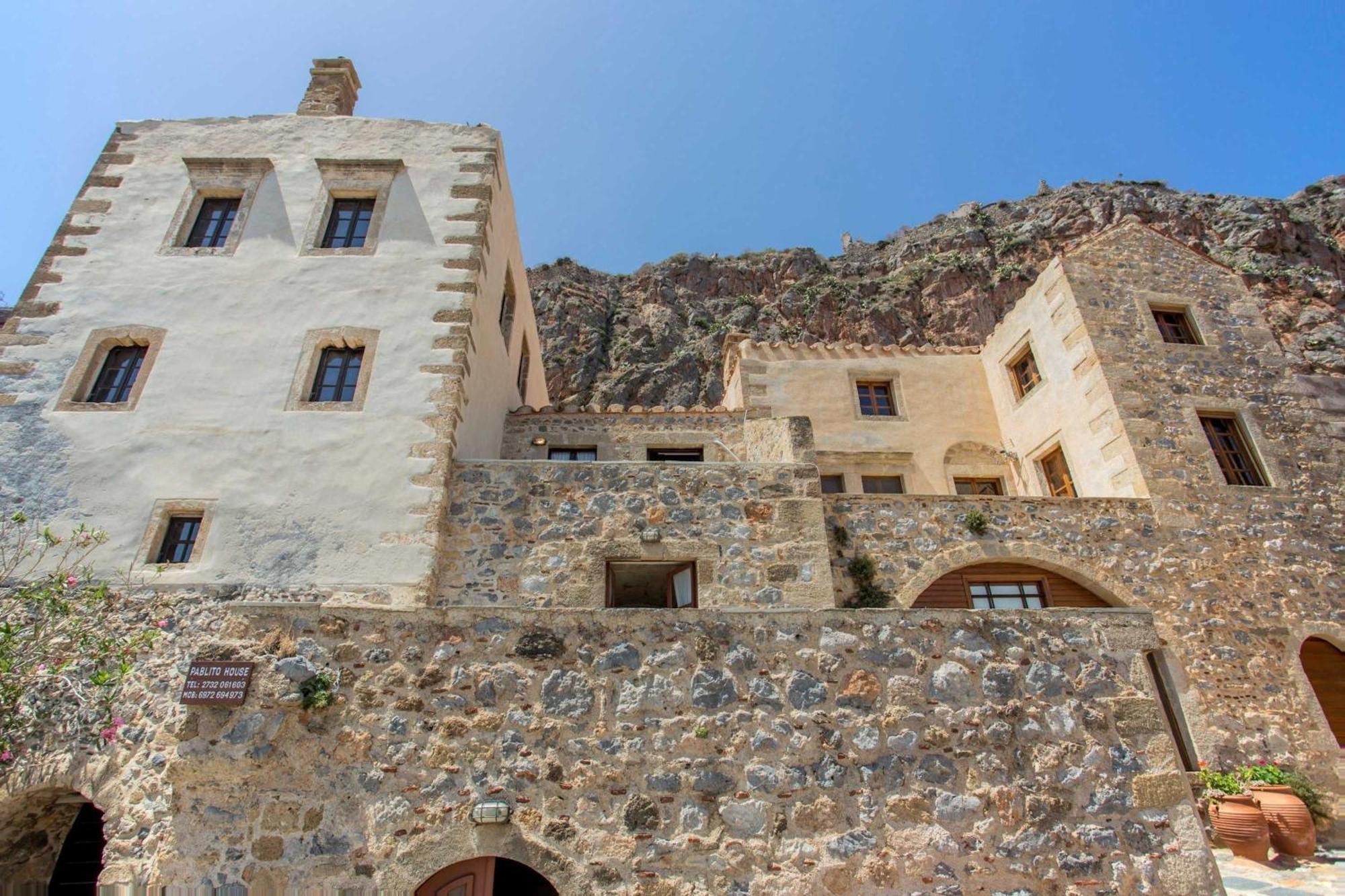 Pablito House-Seaview Monemvasia Nests Esterno foto