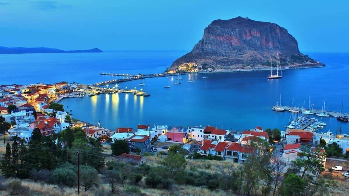 Pablito House-Seaview Monemvasia Nests Esterno foto