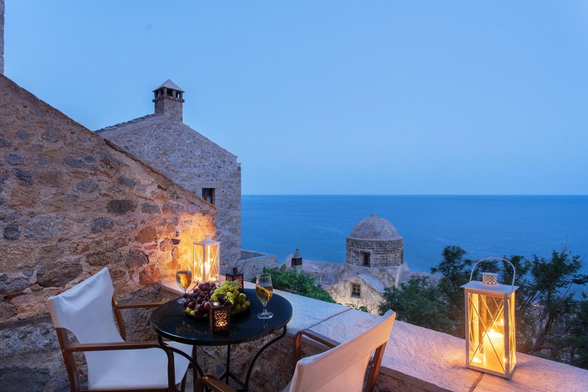 Pablito House-Seaview Monemvasia Nests Esterno foto